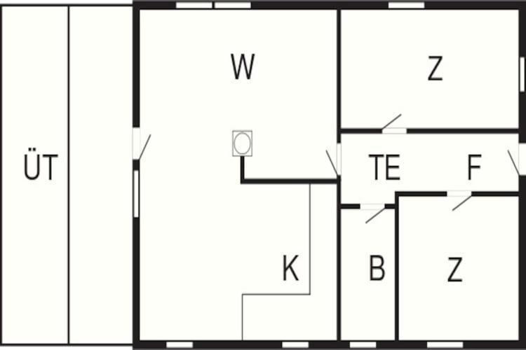 5 Person Holiday Home In R M Kongsmark Экстерьер фото